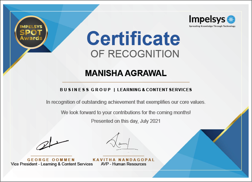 Certificate 1
