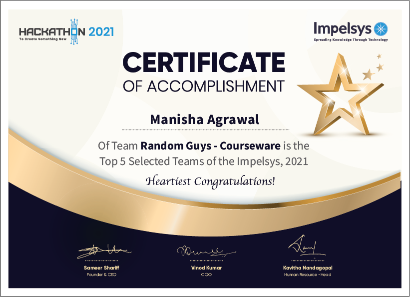 Certificate 5